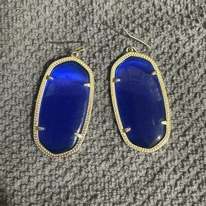 Kendra Scott blue earrings